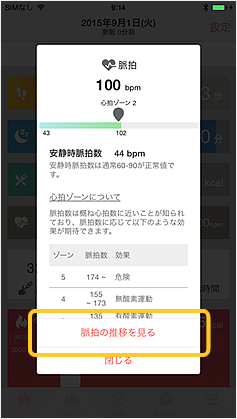 脈拍測定機能について よくある質問 Tdk プロダクトセンター