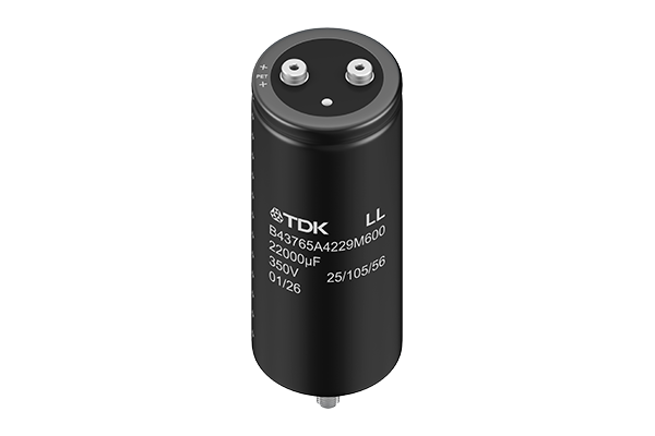 Aluminium-Elektrolyt-Kondensatoren,Kondensatoren mit Schraubanschluss: B43765