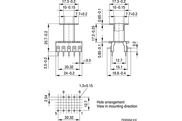 Ferrite Accessories:B66208L1009T001