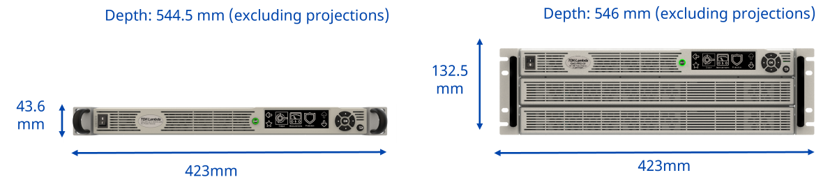 Genesys AC product 2 to 3 kVA 6 to 9 kVA
