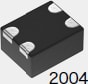 Table 1 Change in the size and conductor dimensions of TDK