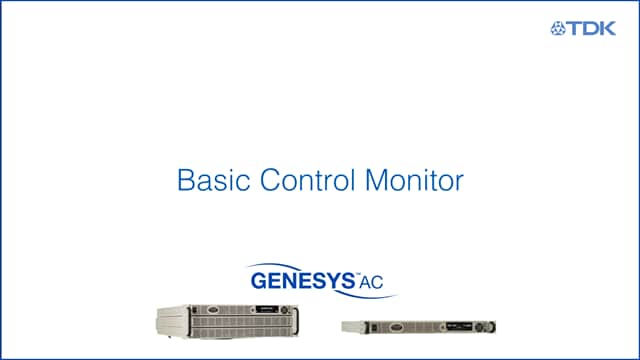 FAQ Video - Basic Control Monitor thumbnail